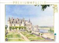 CALVENDO Puzzle Schloss Amboise in Frankreich 1000 Teile Lege-Gr&ouml;&szlig;e 64x48cm