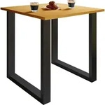 Premium Holz Esstisch K&uuml;chentisch Xona U 80x50