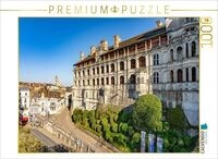 CALVENDO Puzzle K&ouml;nigliches Schloss von Blois 1000 Teile Lege-Gr&ouml;&szlig;e 64 &times; 48 cm