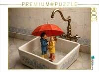 CALVENDO Puzzle Ein kleiner Regen 1000 Teile Lege-Gr&ouml;&szlig;e 64 &times; 48 cm Foto-Puzzle