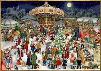 Puzzle - Nostalgischer Weihnachtsmarkt