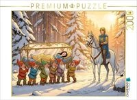 CALVENDO Puzzle Der Prinz bewundert den gl&auml;sernen Kasten 2000 Teile Lege-Gr&ouml;&szlig;e 90