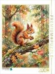 CALVENDO Puzzle Das Eichh&ouml;rnchen 2000 Teile Lege-Gr&ouml;&szlig;e 90 &times; 67 cm Foto-Puzzle