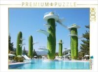 CALVENDO Puzzle Salatgurken als Sprungt&uuml;rme 1000 Teile Lege-Gr&ouml;&szlig;e 64x48cm