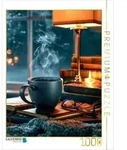 CALVENDO Puzzle Zeit zum Kaffee gnie&szlig;en und zum Tr&auml;umen 1000 Teile Lege-Gr&ouml;&szlig;e