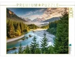 CALVENDO Puzzle Isartal 1000 Teile Lege-Gr&ouml;&szlig;e 64x48cm Foto-Puzzle f&uuml;r gl&uuml;ckliche