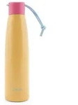 Trinkflasche Edelstahl, 500ml, 3D Print, "Yellow Canary"