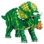 BALODY Dinosaurier: Triceratops, DIY Bausatz aus Miniblocks, Klemmbausteine