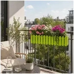 HTI-Living HTI-Living Blumenkasten mit Wasserspeicher Nessa 75 cm Gr&uuml;n