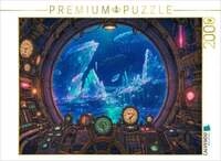 CALVENDO Puzzle Szene aus "20.000 Meilen unter dem Meer" von Jules Verne 2000 Teile