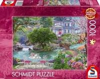 Schmidt 58065 - Stadtvilla am See, Puzzle, 1000 Teile