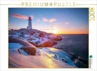 CALVENDO Puzzle Peggys Cove, Kanada 1000 Teile Lege-Gr&ouml;&szlig;e 64x48cm Foto-Puzzle f&uuml;r