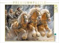 CALVENDO Puzzle Pferde und Kutschen 1000 Teile Lege-Gr&ouml;&szlig;e 64x48cm Foto-Puzzle f&uuml;r