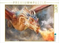 CALVENDO Puzzle Drachen 1000 Teile Lege-Gr&ouml;&szlig;e 64x48cm Foto-Puzzle f&uuml;r gl&uuml;ckliche