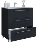2-tlg. Waschplatz Waschtisch Badinos 3 Schublade