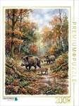 CALVENDO Puzzle Die Wildschweine 2000 Teile Lege-Gr&ouml;&szlig;e 90 &times; 67 cm...
