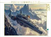 CALVENDO Puzzle Gipfelflug 1000 Teile Lege-Gr&ouml;&szlig;e 64 &times; 48 cm Foto-Puzzle f&uuml;r