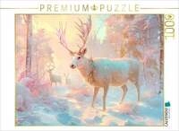 CALVENDO Puzzle Magische Wintermomente 1000 Teile Lege-Gr&ouml;&szlig;e 64 &times; 48 cm
