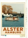CALVENDO Puzzle Dampfschiff auf der Alster 1000 Teile Lege-Gr&ouml;&szlig;e 64 &times; 48 cm