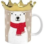Sheepworld Tasse mit Krone Motiv "Eisb&auml;r"
