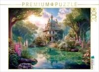 CALVENDO Puzzle Das verspielte Schl&ouml;sschen 2000 Teile Lege-Gr&ouml;&szlig;e 90 &times; 67 cm
