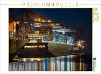 CALVENDO Puzzle Containerschiff CMA CGM Jacques Saade 1000 Teile Lege-Gr&ouml;&szlig;e...