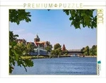 CALVENDO Puzzle Stadthafen und Klughafen an der Trave in L&uuml;beck 1000 Teile
