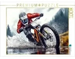 CALVENDO Puzzle Mountainbike 1000 Teile Lege-Gr&ouml;&szlig;e 64x48cm Foto-Puzzle f&uuml;r