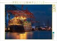 CALVENDO Puzzle Containerschiff CMA CGM Christophe Colomb 1000 Teile...