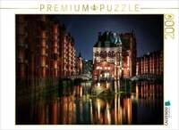 CALVENDO Puzzle Wasserschloss Hamburg am Wandrahmsfleet 2000 Teile Lege-Gr&ouml;&szlig;e...