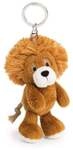 NICI 62730 - Wild Friends, L&ouml;we King Kimari, Schl&uuml;sselanh&auml;nger, 10 cm, GREEN