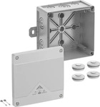 Spelsberg 41040101 Abzweigkasten (L x B x H) 152 x 152 x 85mm Grau IP66, IP67, IP69