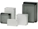 Fibox PCM 125/75 G 6016308 Universal-Geh&auml;use 130 x 130 x 75 Polycarbonat Lichtgrau