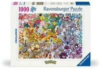 Erwachsenenpuzzle 1000 Teile - Challenge Pok&eacute;mon