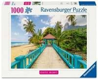 Erwachsenenpuzzle 1000 Teile - Farbenfrohe Br&uuml;cke in Malaysia