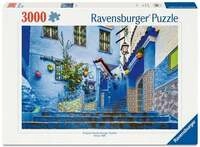 Erwachsenenpuzzle 3000 Teile - Marokko in Blau