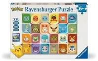 Kinderpuzzle 100 XXL Teile - Pok&eacute;mon - Pok&eacute;mon Gesichter