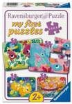 Kinderpuzzle 2, 4, 6, 8 Teile - Dino-Freunde