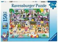 Kinderpuzzle 150 XXL Teile - Spa&szlig; an der Strandpromenade