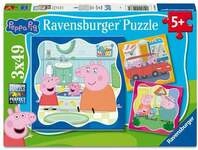 Kinderpuzzle 3x49 Teile - Familie zuerst!