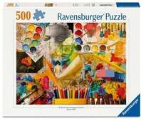 Erwachsenenpuzzle 500 Teile - K&uuml;nstleratelier
