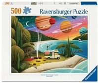 Erwachsenenpuzzle 500 Teile - Camping unter dem Kosmos