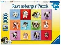 Kinderpuzzle 300 XXL Teile - Welpen-Pop-Out