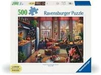 Erwachsenenpuzzle 500 Large Pieces - Gem&uuml;tliches Boho-Studio
