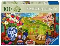 Erwachsenenpuzzle 100 XL-Teile - Blick aus dem Fenster