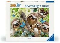 Erwachsenenpuzzle 500 Teile - Faultier Selfie