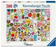 Erwachsenenpuzzle 500 Teile - Niedliches Kawaii Chaos