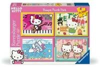 Kinderpuzzle 4x100 Teile - Los geht's, Hello Kitty!