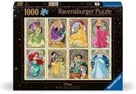 Erwachsenenpuzzle 1000 Teile - Disney Prinzessinnen - Nouveau Art Prinzessinnen