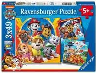 Kinderpuzzle 3x49 Teile - Paw Patrol